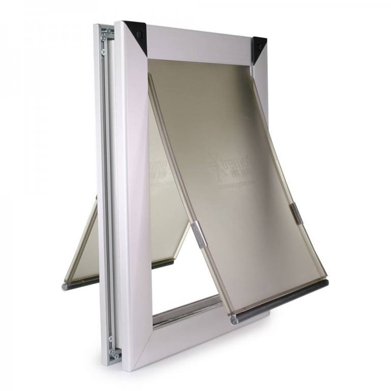 eXtreme Dual Flap Aluminum Dog Door Medium eXtreme Dog Door Best